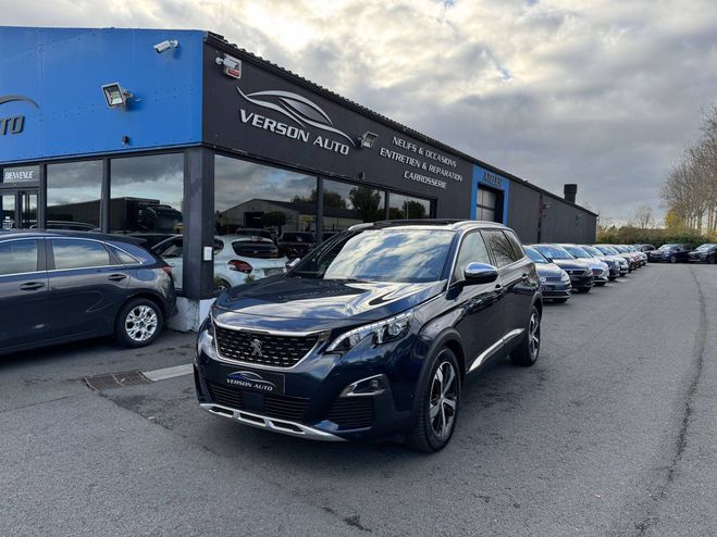 Cliquer pour voir la photo suivante Peugeot 5008 2.0 BlueHDi 180 GT CUIR TOIT PANO CAM 36 BLEU F de 2017