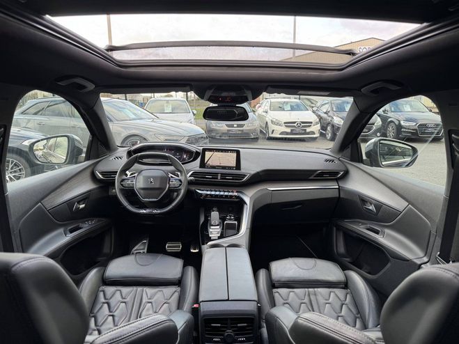 Peugeot 5008 2.0 BlueHDi 180 GT CUIR TOIT PANO CAM 36 BLEU F de 2017