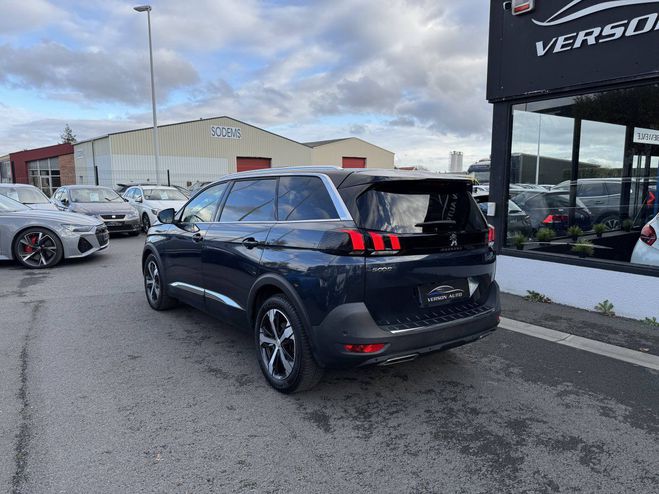 Peugeot 5008 2.0 BlueHDi 180 GT CUIR TOIT PANO CAM 36 BLEU F de 2017