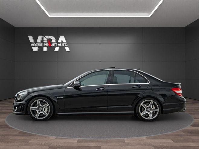 Mercedes Classe C C63 AMG V8 6.2 457 ch  Automatique  To Noir de 2011