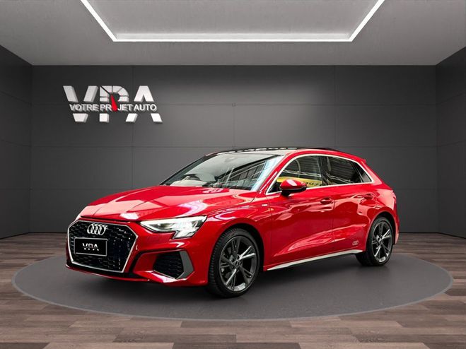Cliquer pour voir la photo suivante Audi A3 Sportback · 35 TFSI 150ch · S tronic | T Rouge de 2023