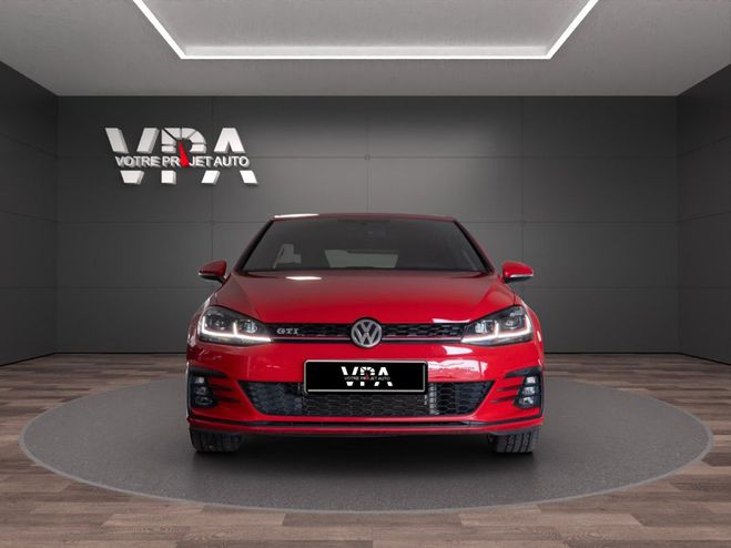 Volkswagen Golf VII GTI  2.0 TSI 220 ch  DSG  Siges  Rouge de 2017