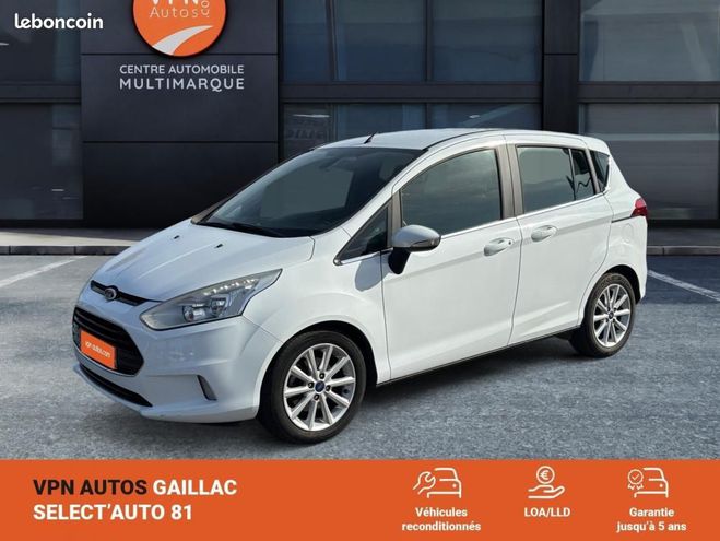 Cliquer pour voir la photo suivante Ford B Max 1.0 EcoBoost 125 S&S Titanium Blanc de 2015