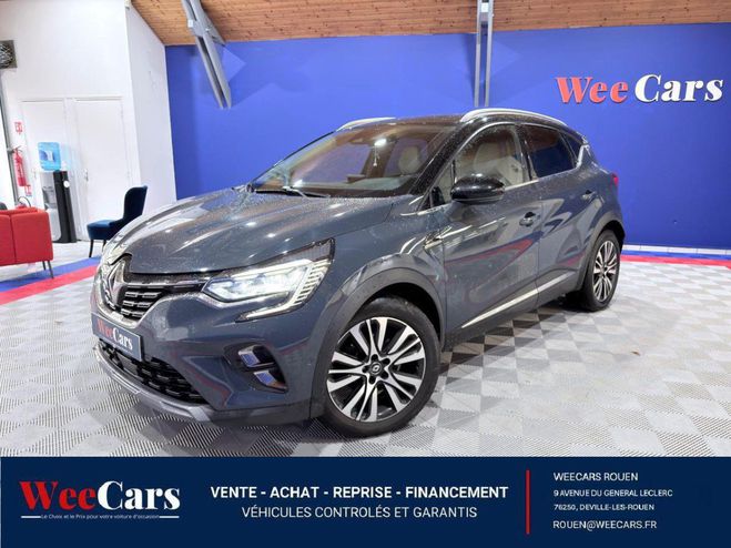 Cliquer pour voir la photo suivante Renault Captur 1.6 E-TECH PLUG-IN 160 INITIALE PARIS Noir Bleu de 2021