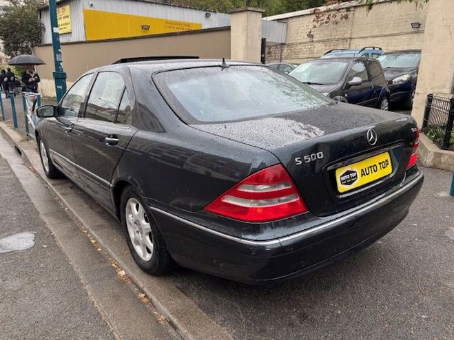 Mercedes Classe S 500 LIMOUSINE BA BLEU de 2000