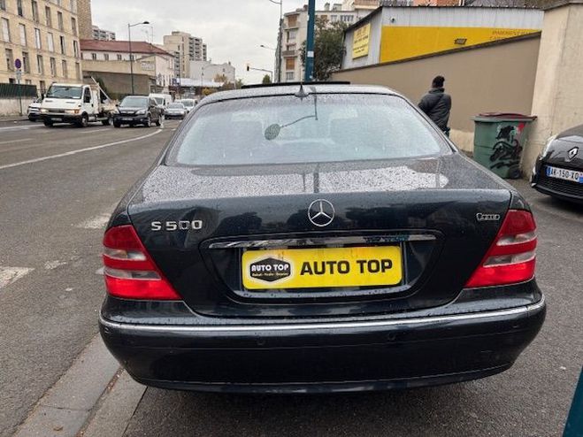 Mercedes Classe S 500 LIMOUSINE BA BLEU de 2000