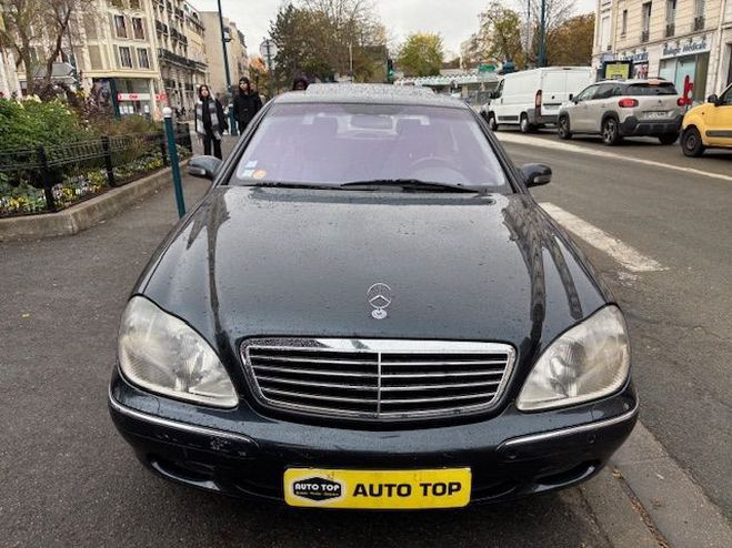 Mercedes Classe S 500 LIMOUSINE BA BLEU de 2000