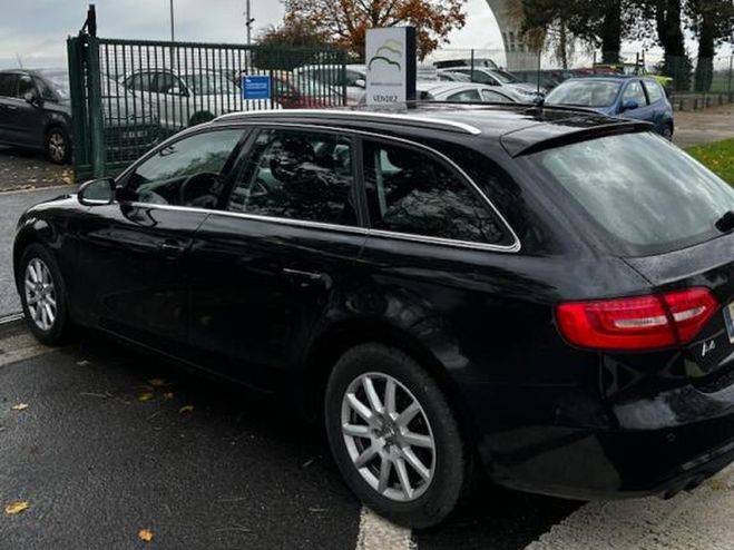 Audi A4 Srie 3 Phase 2 2.0 TDi  Multitronic 177 Noir de 2013
