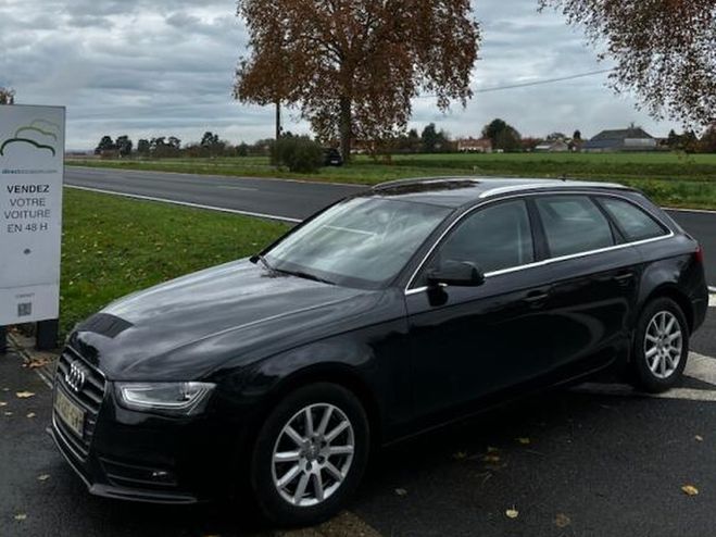 Audi A4 Srie 3 Phase 2 2.0 TDi  Multitronic 177 Noir de 2013
