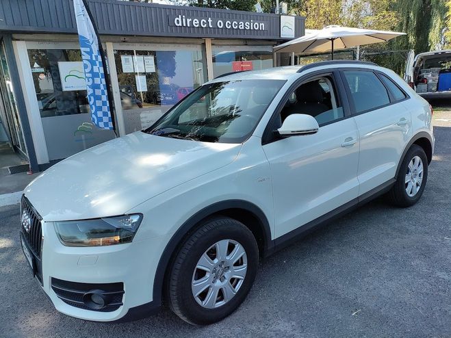 Audi Q3 Srie 1  2.0 TDI  DPF 140  CLIM -  1ERE  Blanc de 2012