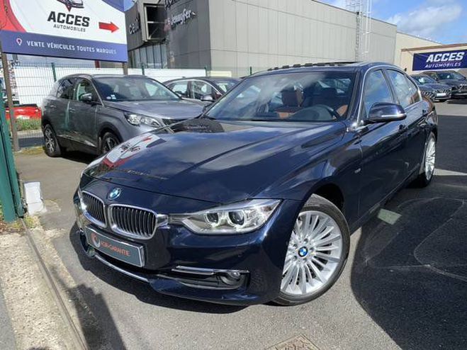 BMW Serie 3 (f30) 320D 184 LUXURY BVA8 BLEU FONCE de 2012