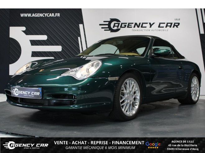 Porsche 911 Cabriolet 3.6i - Tiptronic 996 Carrera 4 VERT JUNGLE de 2002