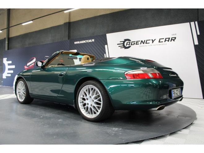 Porsche 911 Cabriolet 3.6i - Tiptronic 996 Carrera 4 VERT JUNGLE de 2002