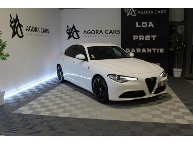 Alfa romeo Giulia 2.2 D - 190 - BVA 2021 - Camra - 1ere M BLANC de 2021