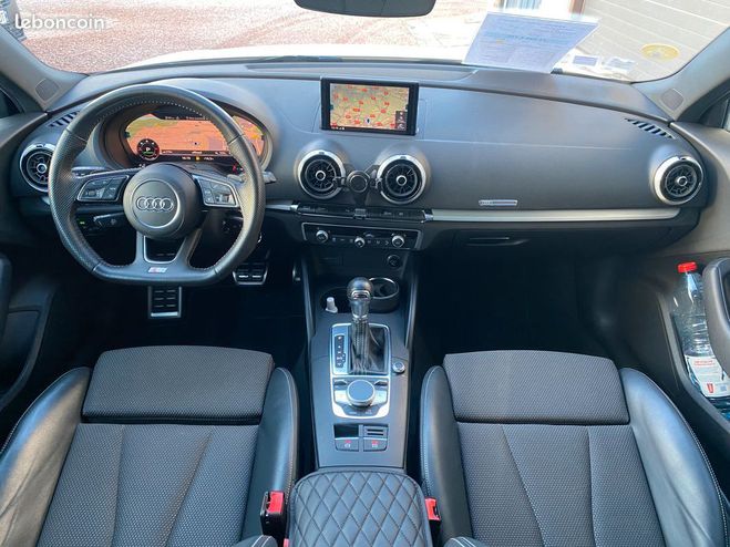 Audi A3 Sportback 35 tdi 150ch s line tronic 7 e Blanc de 2019
