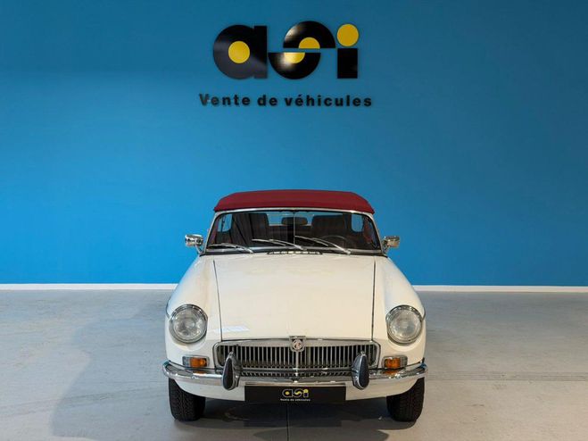 MG MGB B B Blanc de 1975