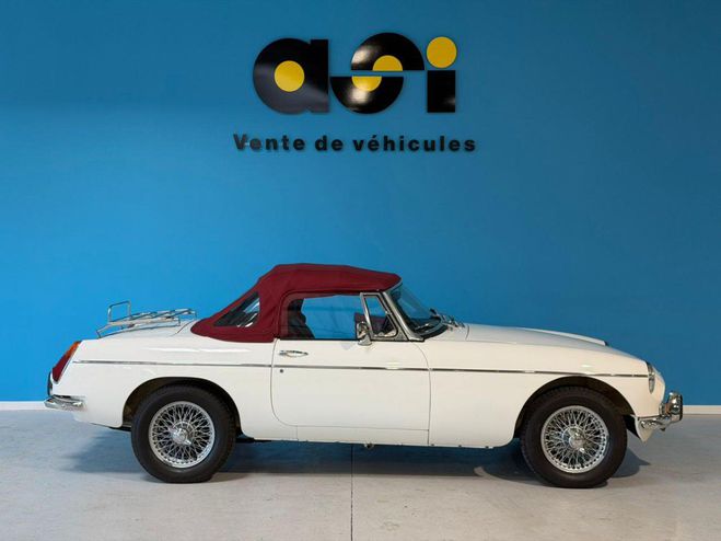 MG MGB B B Blanc de 1975