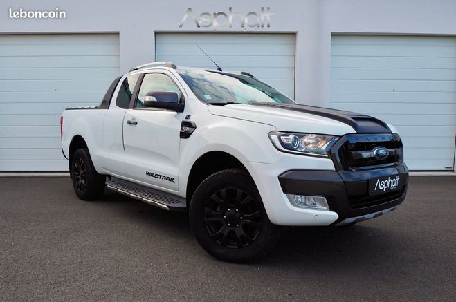 Cliquer pour voir la photo suivante Ford Ranger Wildtrak 3.2L TDCI 200cv SuperCabine Blanc de 2019