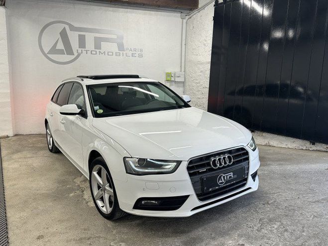 Audi A4 Avant 2.0 TDI 177CH DPF AMBITION LUXE QU Blanc de 2014