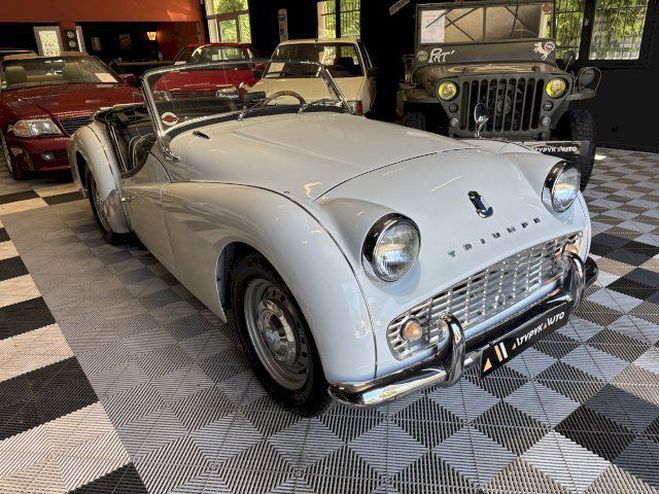 Triumph TR3 B rare version TCF BLANC de 1963