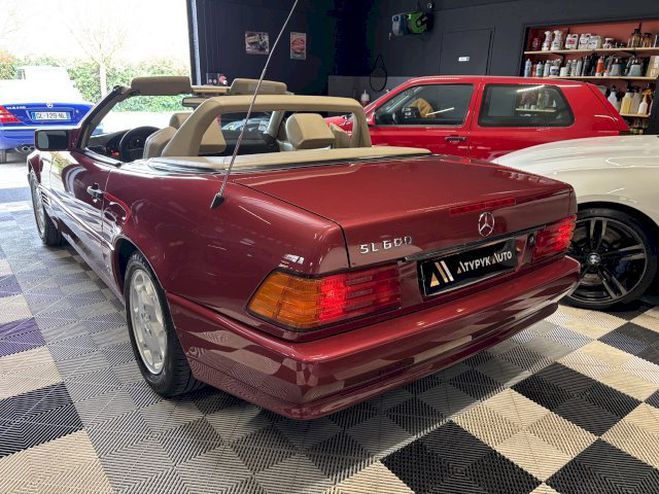 Mercedes Classe SL I (R129) 600 Roadster BA ROUGE de 1995