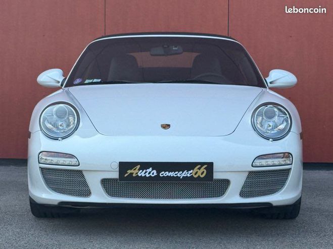 Porsche 911 type 997 phase 2 CARRERA 4S Cabriolet 3. Blanc de 2009