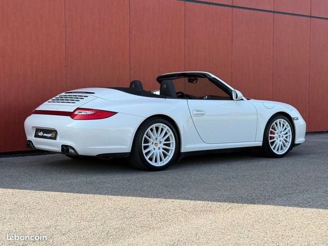 Porsche 911 type 997 phase 2 CARRERA 4S Cabriolet 3. Blanc de 2009