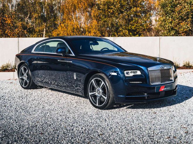 Cliquer pour voir la photo suivante Rolls royce Wraith Midnight Sapphire Starlight Coachline Bleu Métallisé de