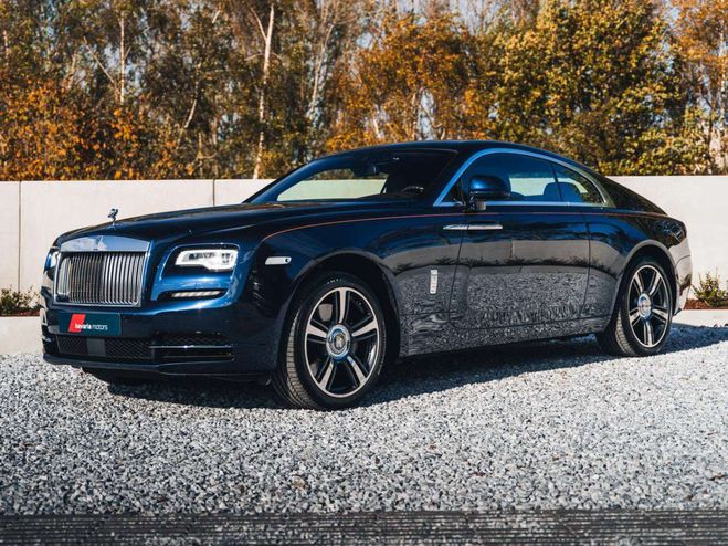Rolls royce Wraith Midnight Sapphire Starlight Coachline Bleu Mtallis de 
