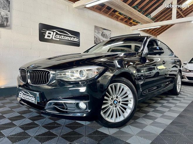 BMW Serie 3 Gran Turismo (F34) 325DA 218CH LUXURY To Noir de 2014