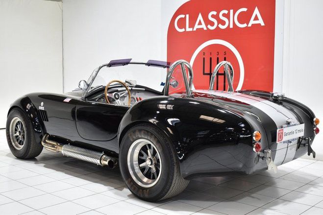 AC Cobra Backdraft RT3 Classic Black / Striping Grey de 1965