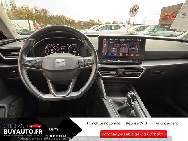 Seat Leon 1.0 TSI FINITION URBAN // CAMERA DE RECU Gris Anthracite Mtallis de 2021