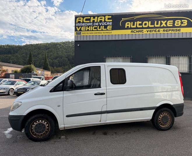 Mercedes Vito 111 cdi 2.1 115 cv amnagement camping-c Blanc de 2005