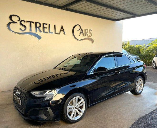 Cliquer pour voir la photo suivante Audi A3 Berline TFSI 150ch Mild Hybrid Design St NOIR de 2021