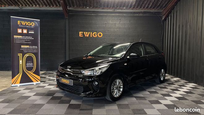 Cliquer pour voir la photo suivante Kia Rio 1.2 85 launch camera de recul carplay Noir de 2018
