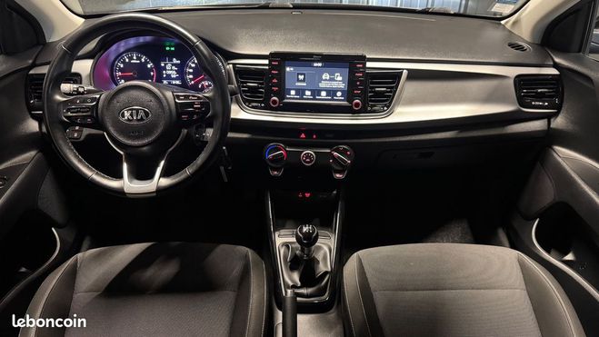 Kia Rio 1.2 85 launch camera de recul carplay Noir de 2018