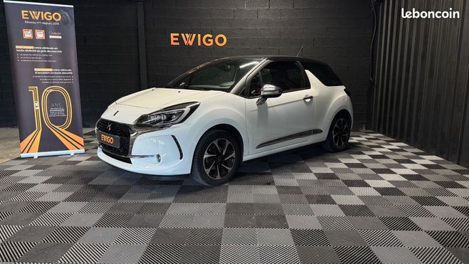 Cliquer pour voir la photo suivante Citroen DS 3 automobiles 1.2 puretech 110 sochic bv Blanc de 2019