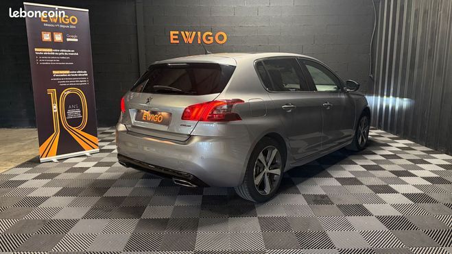 Peugeot 308 generation-ii 1.2 puretech 130 gt line e Gris de 2017