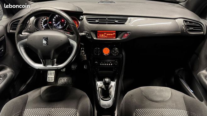 Citroen DS 3 automobiles 1.6 thp 155 sport chic Marron de 2012