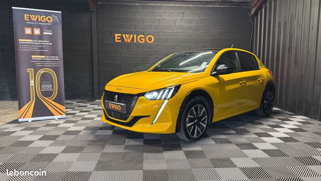 Peugeot 208 generation-ii 1.2 puretech 130 gt line e Jaune de 2020