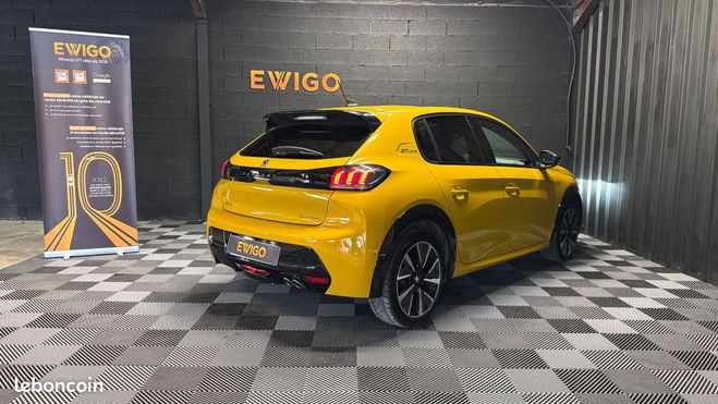 Peugeot 208 generation-ii 1.2 puretech 130 gt line e Jaune de 2020