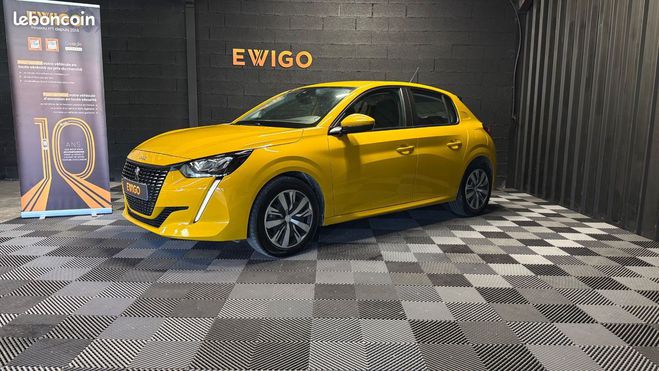 Peugeot 208 generation-ii 1.2 puretech 75 active bus Jaune de 2020