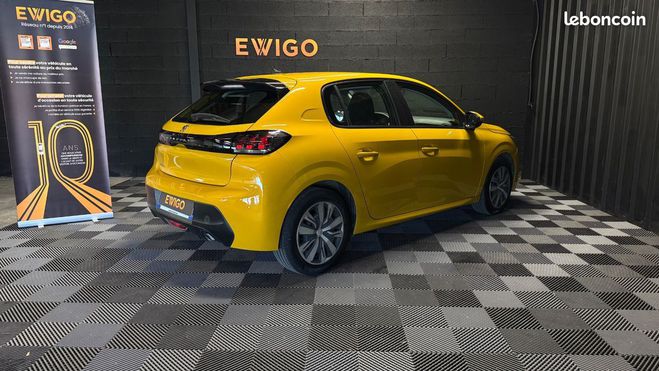 Peugeot 208 generation-ii 1.2 puretech 75 active bus Jaune de 2020