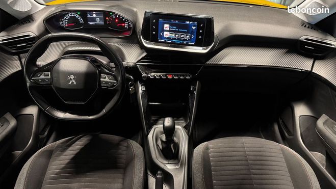 Peugeot 208 generation-ii 1.2 puretech 75 active bus Jaune de 2020
