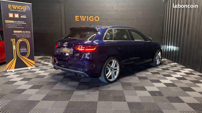 Audi S3 sportback 2.0 tfsi 300 pack quattro s-tr Bleu de 2013