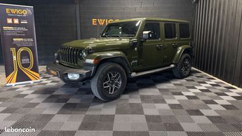  Voir détails -Jeep Wrangler 2.0 t 380h 270 4xe hybrid phev 17.3kwh u à Lavilledieu (07)