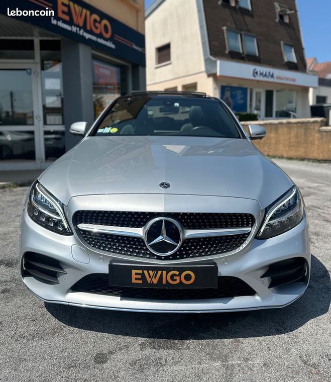 Mercedes Classe C 2.0 220 d 194ch amg line 9g-tronic bva Gris de 2019