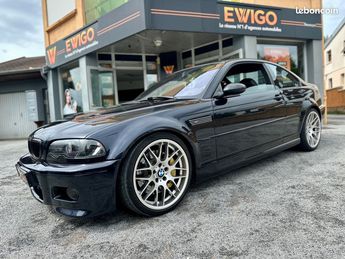  Voir détails -BMW M3 e46 3.2 345ch smg2 carbon schwarz entret à Besanon (25)