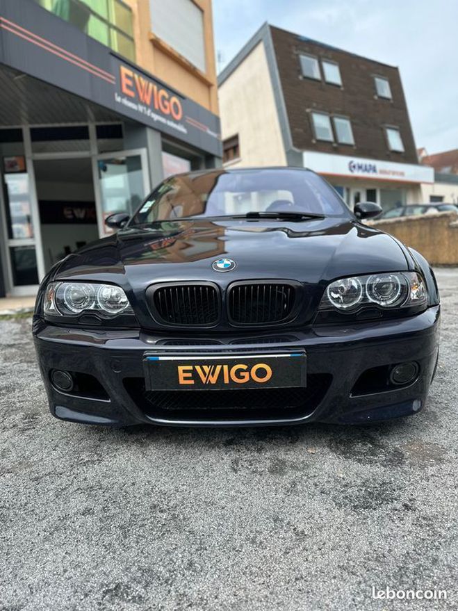 BMW M3 e46 3.2 345ch smg2 carbon schwarz entret Bleu de 2002