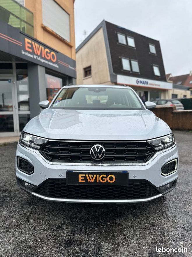 Volkswagen T Roc 1.0 tsi 110ch active 1er main Blanc de 2021